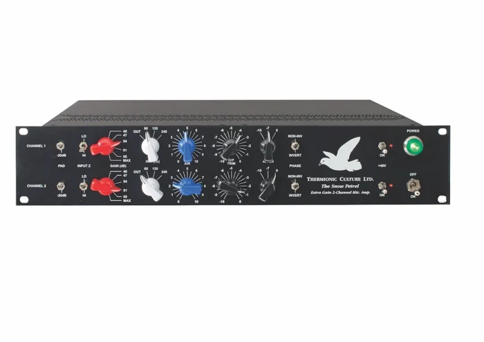 Thermionic Culture Snow Petrel 2 Channel Ribbon Mic Pre