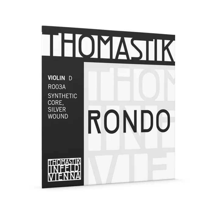 Thomastik R003A Rondo Violin D String Silver Wound – Bulk Pack of 12 Strings