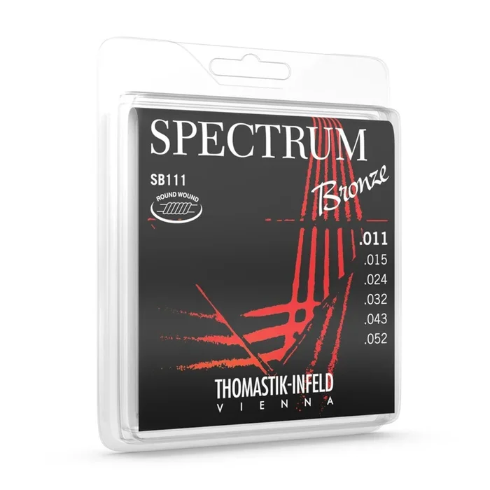 Thomastik SB111 Spectrum Bronze Acoustic Guitar String Set 11-52