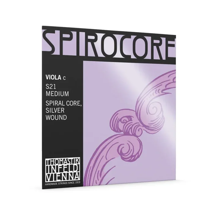 Thomastik Spirocore Viola ‘C’ Silver String S21 – 4/4, Light, Medium, Heavy