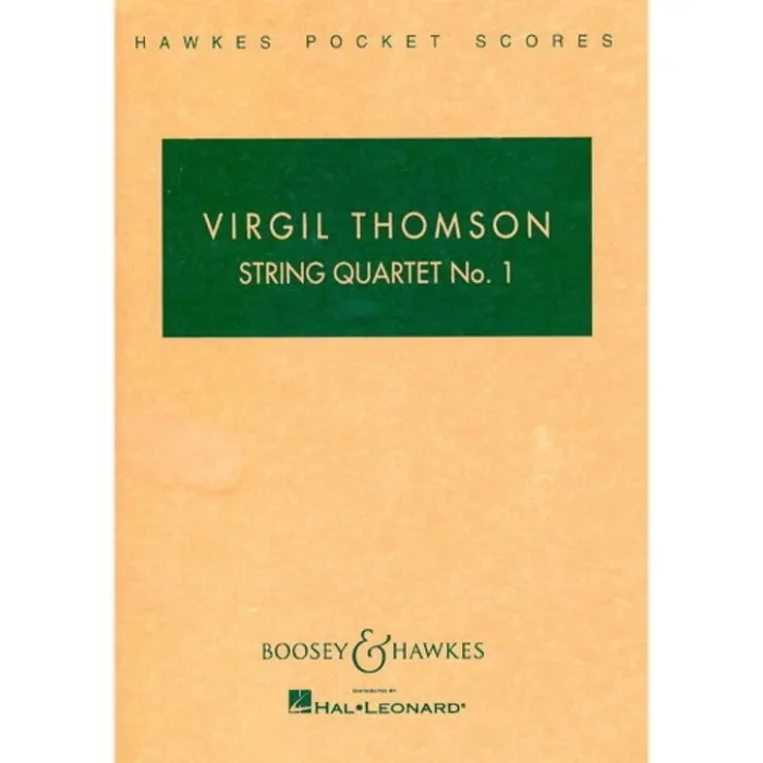 Thomson, Virgil – String Quartet No. 1 HPS 522