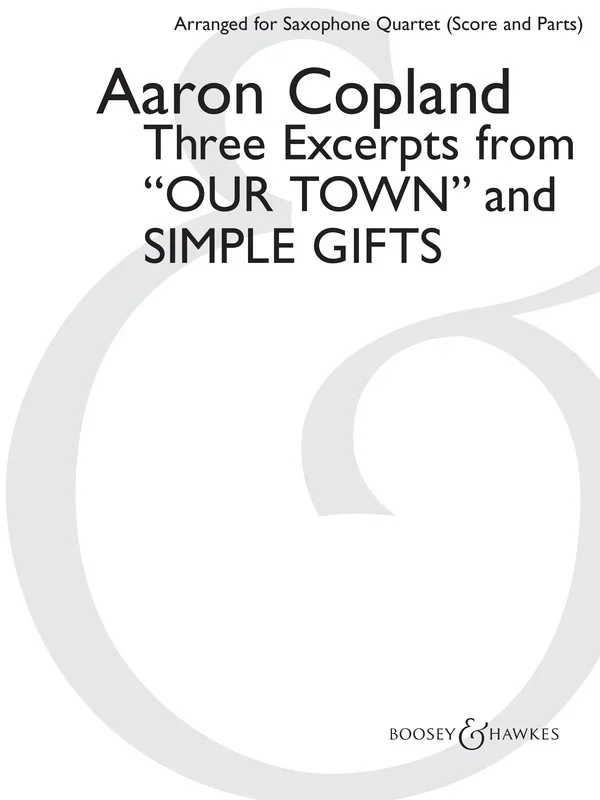 Three Excerpts From Our Town And Simple Gifts