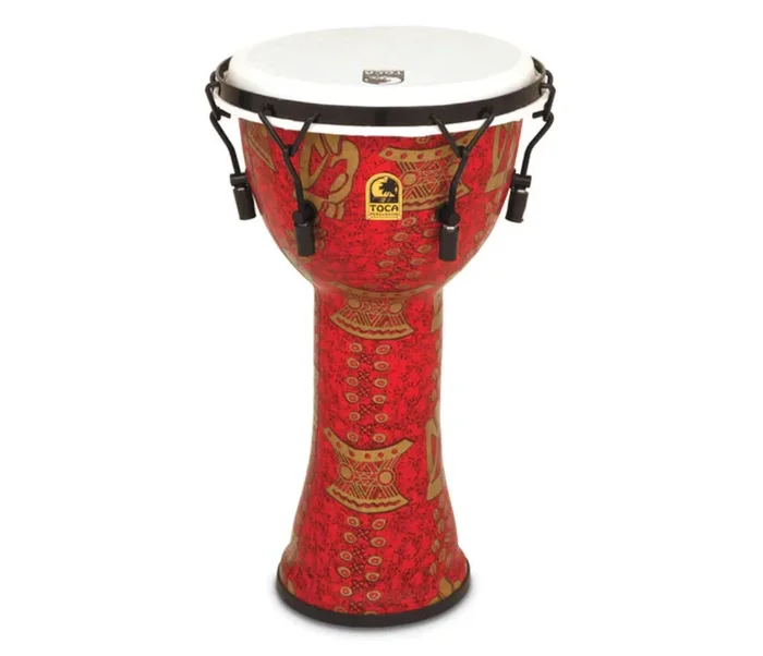 Toca Freestyle II 10 ” Mechanically Tuned Djembe in Thinker