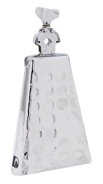Toca Pro Line Groove Bell in Stainless Steel with Mount