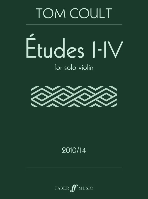 Tom Coult : Tom Coult : Études – Violin – Faber Digital
