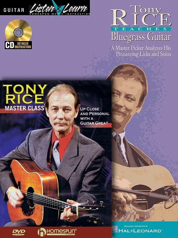 Tony Rice Guitar Bundle Pack Book/CD/DVD (Softcover Book/CD/DVD)