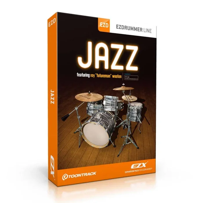 Toontrack Jazz EZX – EZDrummer Sound Expansions (Software Serial Number)