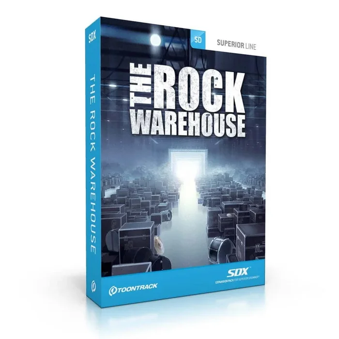 Toontrack The Rock Warehouse SDX – Superior Drummer Sound Expansion (Software Serial Number)