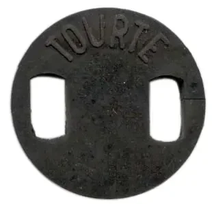 Tourte CA529 Round Rubber Cello Mute