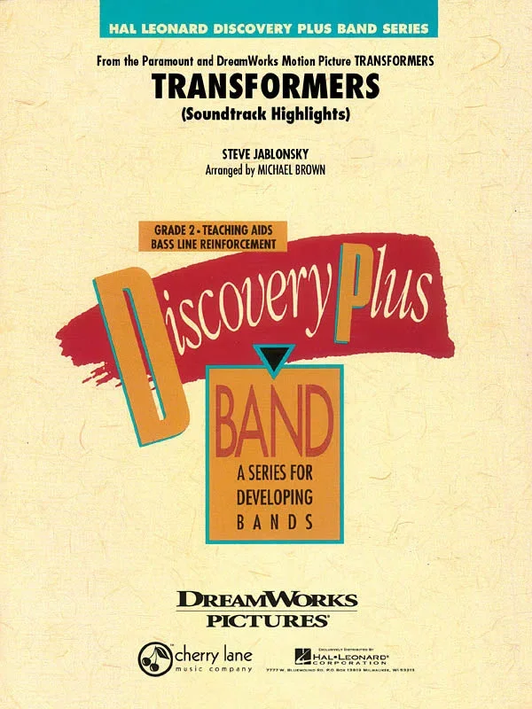 Transformers Soundtrack Highlights: Discovery Plus Concert Band