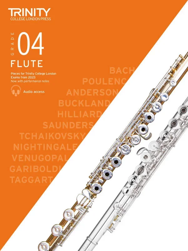 Trinity Flute Exam Pieces from 2023 – Grade 4