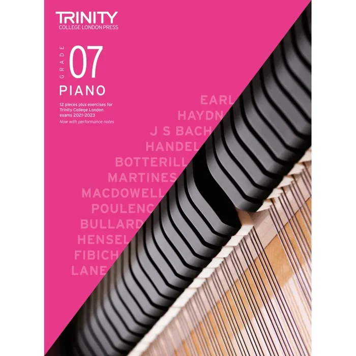 Trinity Piano Exam Pieces from 2021: Grade 7