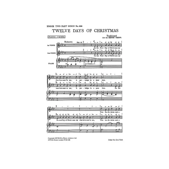 Twelve Days Of Christmas