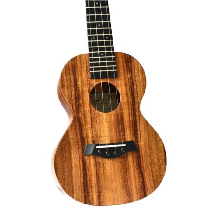 Twisted Wood Koa Series All Solid Koa Tenor Ukulele w/Gig Bag – KO1000T