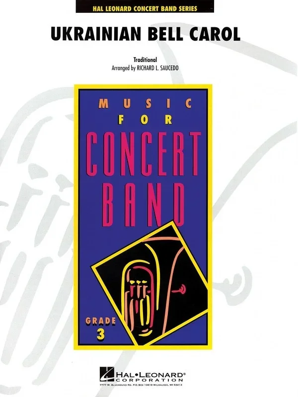 Ukrainian Bell Carol Youth Band3 (Music Score/Parts)