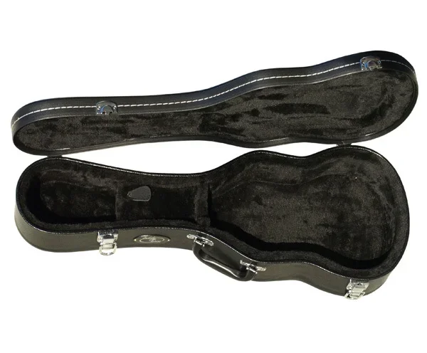 Ukulele Hard Case Eddy Finn Black Tenor