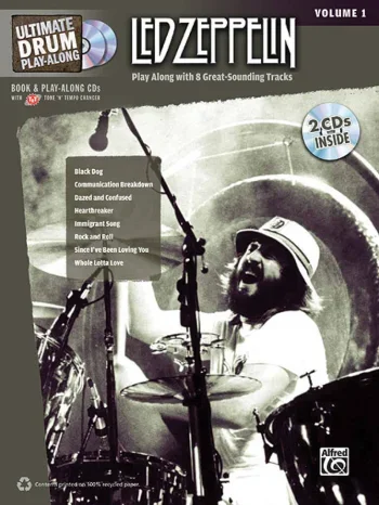Ultimate Drum Play Along: Led Zeppelin: Vol 1: Book & DVD