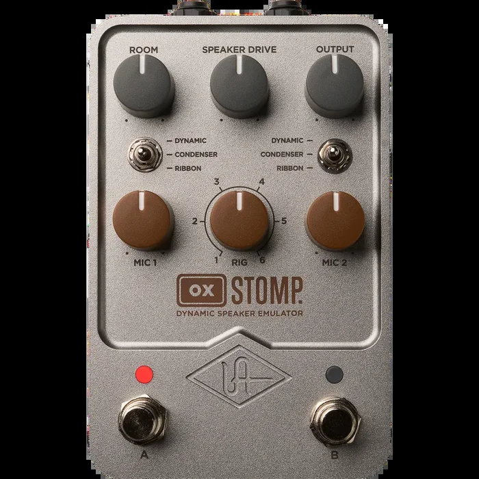Universal Audio OX Stomp Dynamic Speaker Emulator Pedal