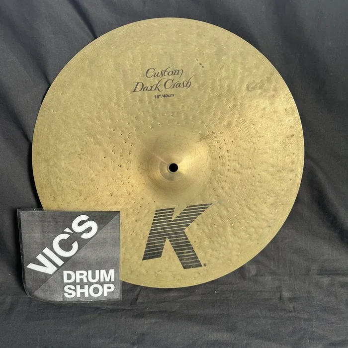 Used Zildjian 16″ K Custom Dark Crash, 1043g