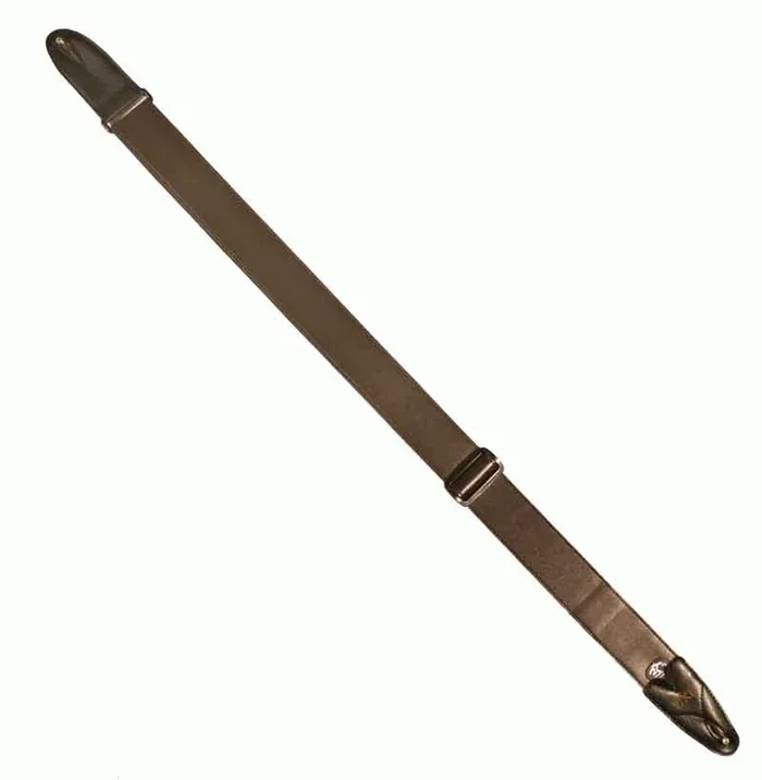 UXL 65Mm Multistripe Pvc Leather Strap With Suede Back