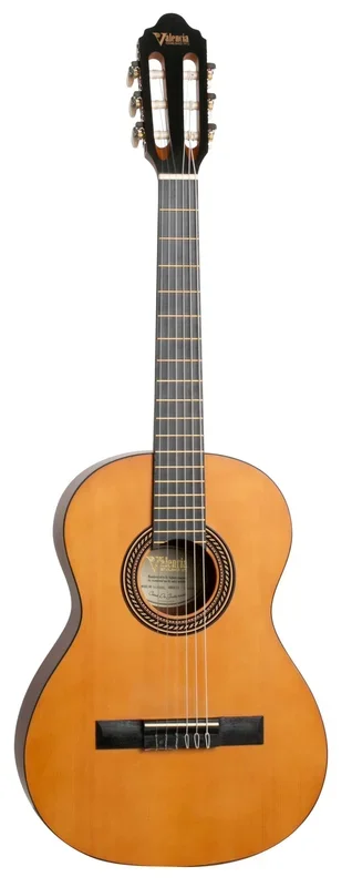 Valencia VC203HL Full Size Left Hand Classical Guitar Antique Natural Satin