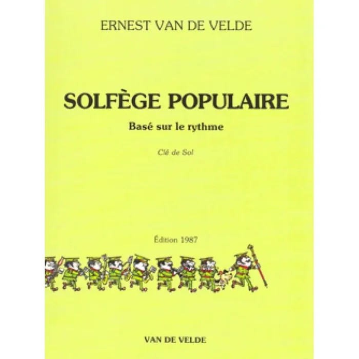 Van de Velde, Ernest – Solfège Populaire – Clé De Sol