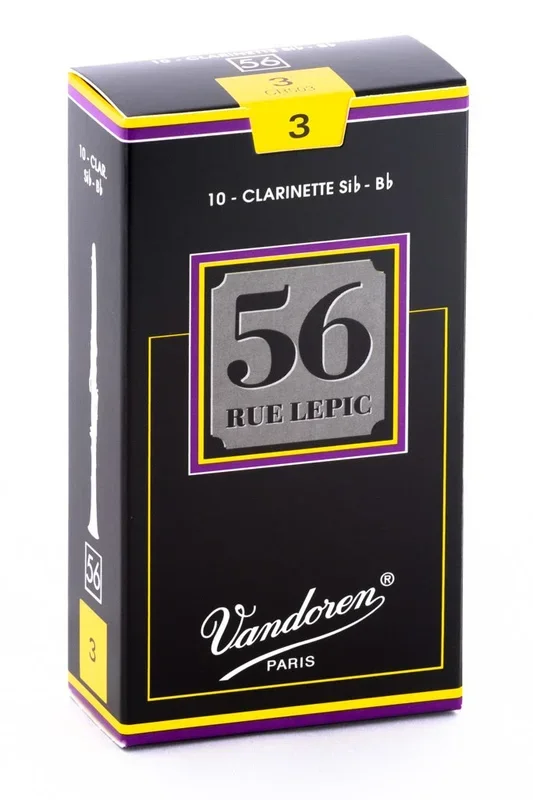 Vandoren B Flat Clarinet Reed 56 Rue Lepic 10 Pack