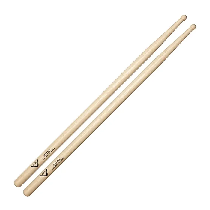 Vater VHMTRXW American Hickory Matrix Drumsticks – Wood Tip