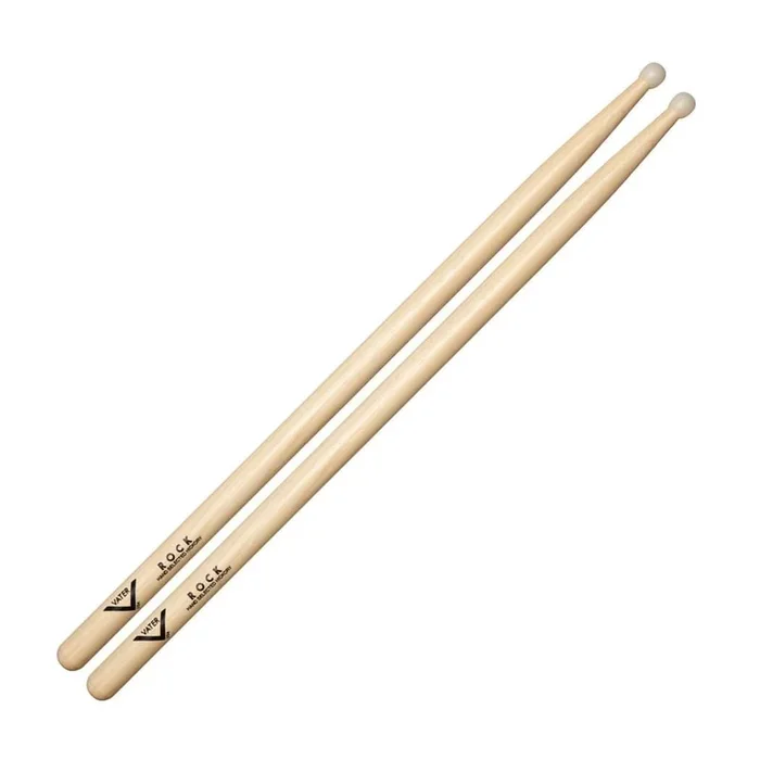 Vater VHRN American Hickory Rock Drumsticks – Nylon Tip