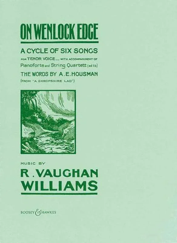 Vaughan Williams – On Wenlock Edge Tenor/Piano (Softcover Book)