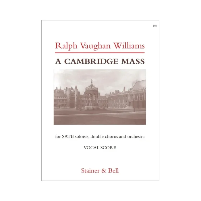 Vaughan Williams, Ralph – A Cambridge Mass