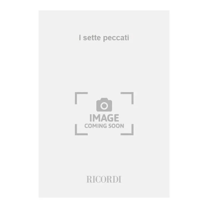 Veretti, Antonio – I sette peccati