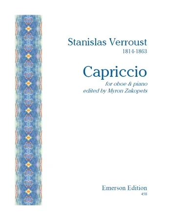Verroust : Capriccio: Oboe & Piano (Emerson)