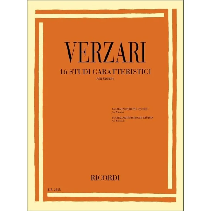 Verzari, S. – 16 Studi Caratteristici