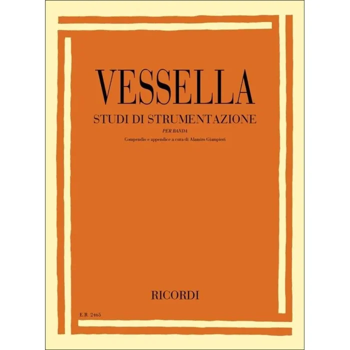 Vessella, A. – Studi Di Strumentazione Per Banda