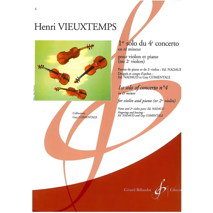 Vieuxtemps, Henri – 1Er Solo Du 4E Concerto En Re Mineur