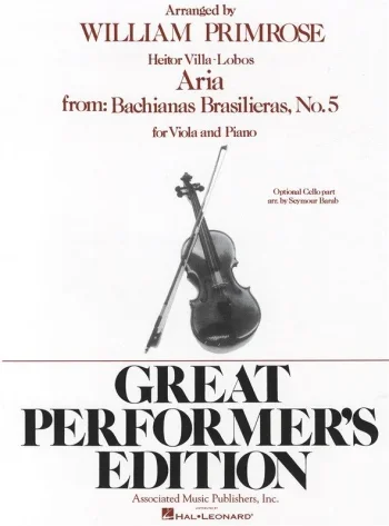 Villa-Lobos : Bachianas Brasileiras No. 5 For Viola (Schirmer)