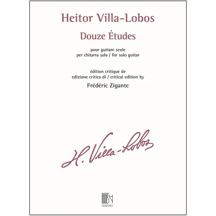 Villa-Lobos, Heitor – 12 Études