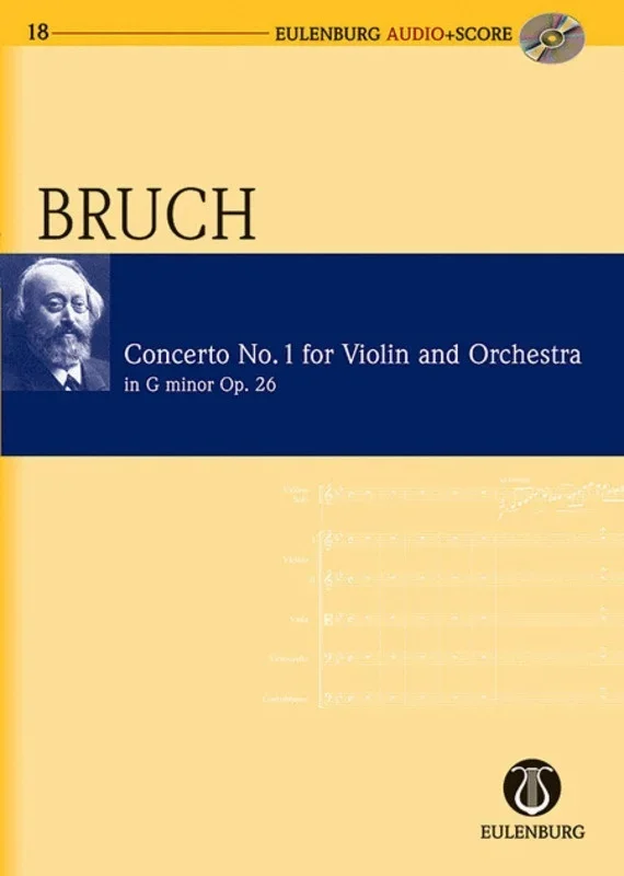 Violin Concerto No 1 G Min Op 26 Book/CD Book
