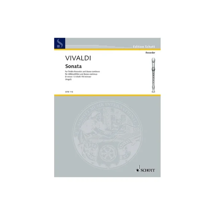 Vivaldi, Antonio – Sonata D minor RV Anh. 69