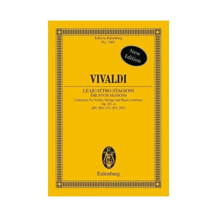 Vivaldi, Antonio – The Four Seasons op. 8/1-4 RV 269, 315, 293, 297 / PV 241, 336, 257, 442