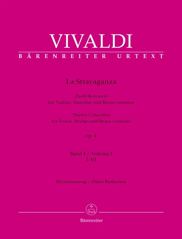 Vivaldi: La Stravaganza, Op. 4 – Volume 1 (Nos. 1-6)