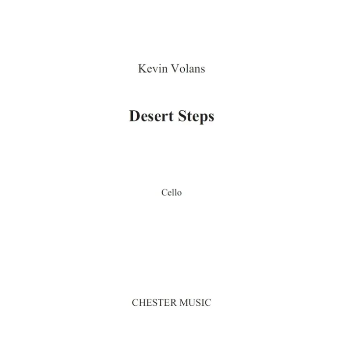 Volans, Kevin – Desert Steps (Parts)