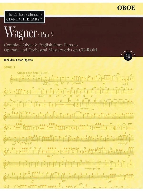 Wagner Part 2 Oboe CD Rom Lib V12 (CD-Rom Only)