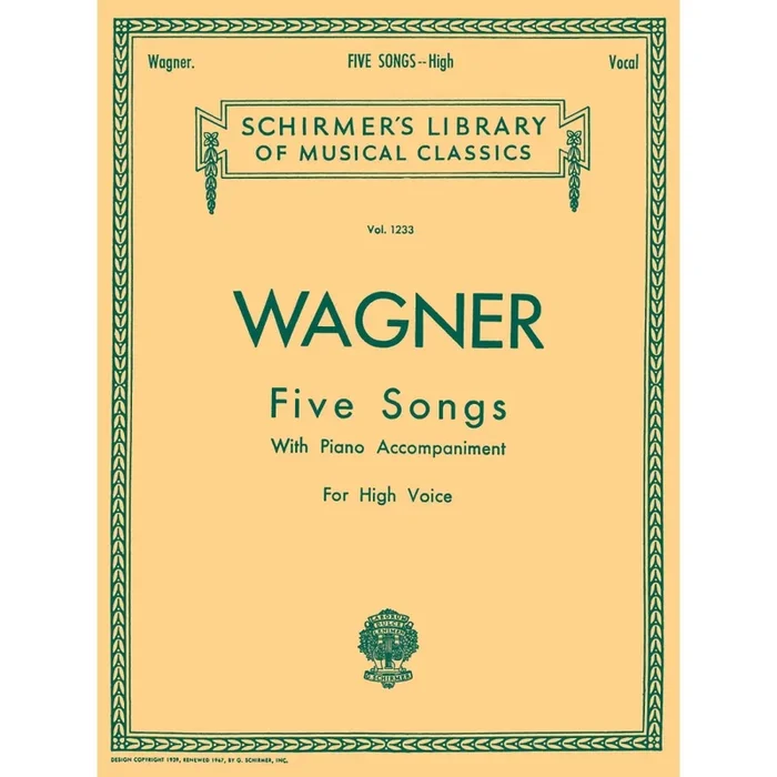 Wagner, Richard – 5 Songs