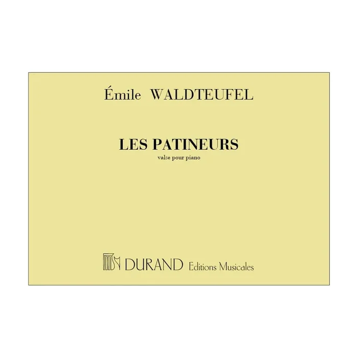 Waldteufel, Emile – Les Patineurs. Valse Pour Piano