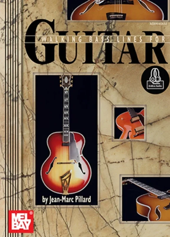 Walking Bass Lines For Guitar Book/CD Book