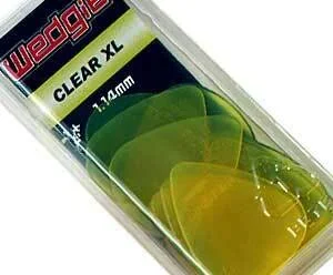 Wedgie Clear Pick 12Pack 1.14 Yellw