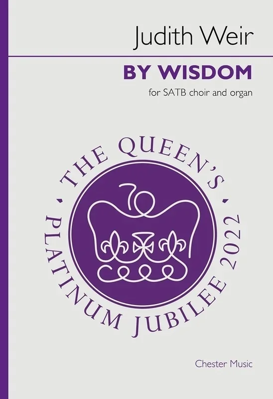 Weir – By Wisdom Satb/Organ Softcover Book