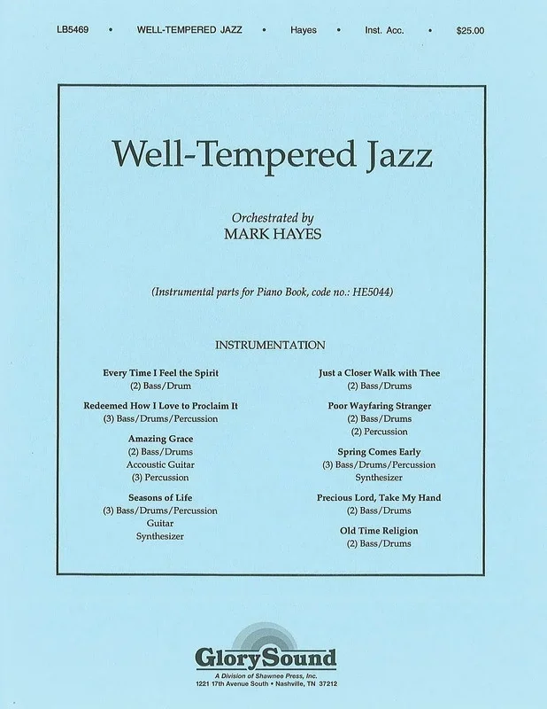 Well Tempered Jazz Bs Dr Prc Gt S